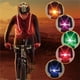 thumbnail image 4 of Chaleco de conducción con Flash LED reflectante 360 para exteriores, alta visibilidad, carrera nocturna, ciclismo, seguridad de conducción, 4 of 5