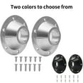 thumbnail image 4 of Base 2Pack RV Table Base Mount Aluminum Alloy  Table Base Mount with Screws for Mounting Both Ends of Table Pole Fixed Table Bottom and Floor Easy to Install, 4 of 6