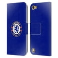 thumbnail image 1 of Head Case Designs Officially Licensed Chelsea Football Club Crest Halftone Leather Book Wallet Case Cover Compatible with Apple iPod Touch 5G 5th Gen, 1 of 6