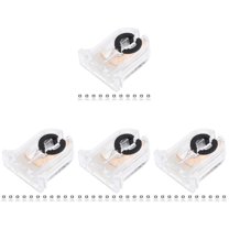 OUNONA 48 pcs Lamp Holder Replacement Light Socket LED Fluorescent Tube Parts Compatible with T8