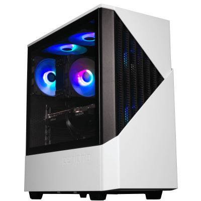 Periphio Prebuilt Gaming PC Computer - Intel Core i5-13400F (4.6GHz Turbo) w/ Radeon RX 7600 (8GB) Graphics | 1TB Solid State SSD | 32GB DDR5 RAM | Windows 11 Computer | WiFi + BT