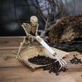 thumbnail image 4 of HAHADAXA Skeleton Halloween Decor, Hallooen Decorations Outdoor, 16" Full Body Realistic Faux Human Skeleton, Skull Halloween Decor for Table Haunted House Props, 4 of 6