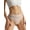 Bean Paste Color, variant on Women'S Ice Silk Bikini Brief Thong Mid Waist Seamless Underwear Women'S V-Shaped Yoga T Pants Color L