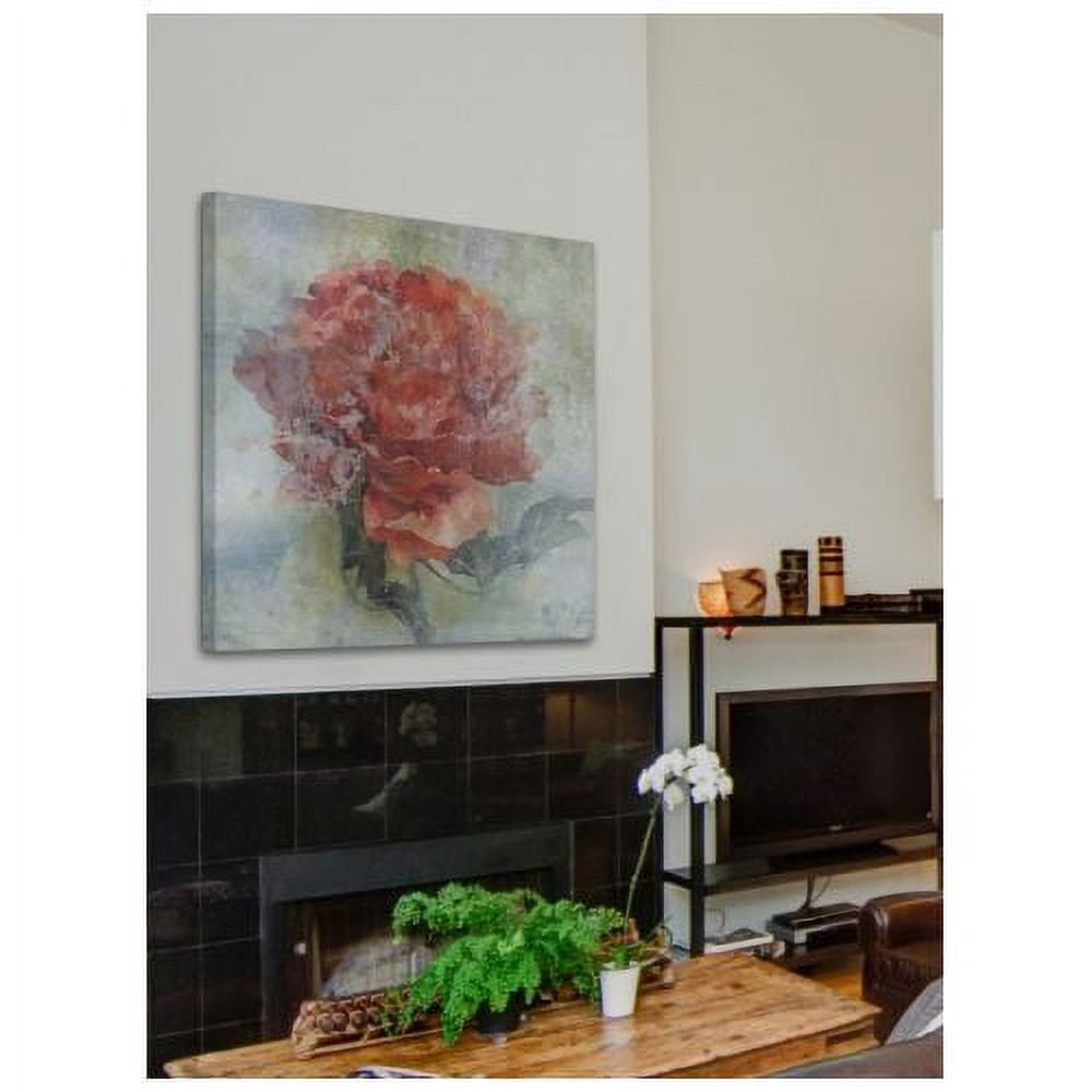 "Little Red" Painting Print on Wrapped Canvas
