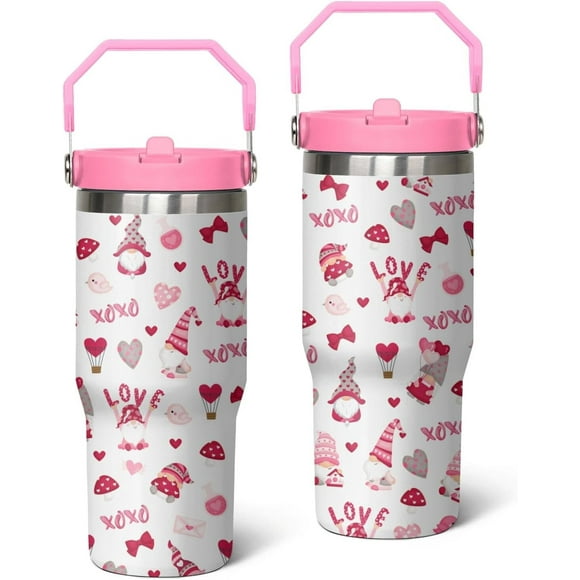 30oz Gnome Love Tumbler with Handle