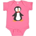 thumbnail image 3 of Inktastic Cute Penguin, Penguin With Red Bow Tie Boys or Girls Baby Bodysuit, 3 of 5