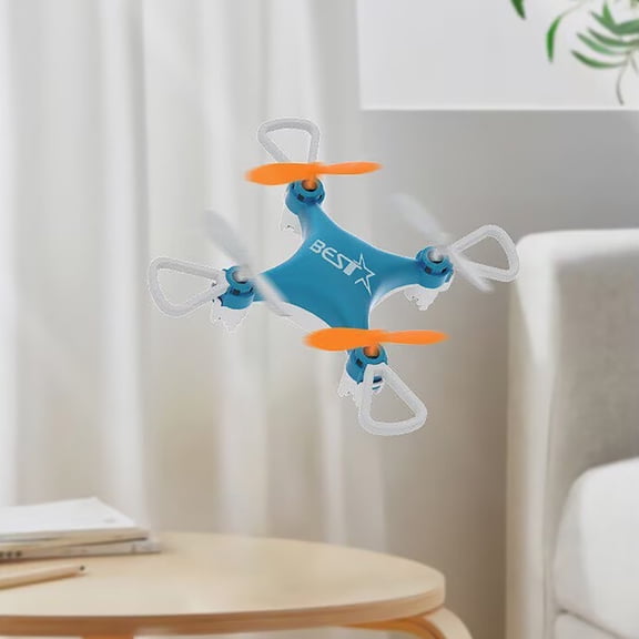 Mini Drone Toy Quadcopter RC Stunt Drone, 360° Flip Micro Flyer with Altitude Hold, Easy Takeoff/Landing, All-Ages Mini Drone Gift, Beginner-Friendly Flyer (Black)