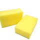 thumbnail image 5 of 2pcs 10 * 7 * 3cm Cepillo de esponja suave Cepillo de pelo de barbero Cepillo cuadrado de esponja para el cuidado del cabello (Rosado al azar y amarillo), 5 of 5