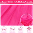 thumbnail image 2 of Women's chiffon Tutu skirt, with elastic waist and fluffy skirt, suitable for various holiday parties, 2 of 4