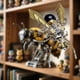 thumbnail image 5 of Colección de modelos de abejas de metal Hobby Manualidades Escultura mecánica Modelo mecánico de bricolaje Estilo D, 5 of 9