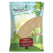 Organic Pearl Barley, 12 Pounds  Non-GMO, Kosher, Raw, Vegan  by Food to Live