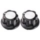 thumbnail image 5 of Kit de 15 perillas de potenciómetro con tapas giratorias y eje moleteado de baquelita, compatible con orificio Mf-A01 Wh118 (negro), 5 of 6