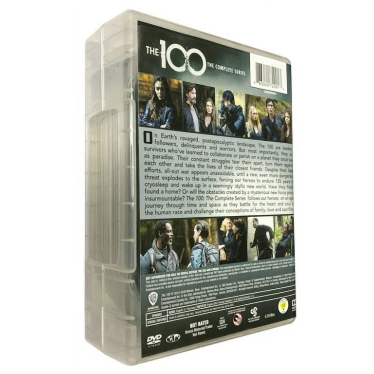 The 100: Complete TV Series Seasons 1-7, 24 DVD Box Set, Sci