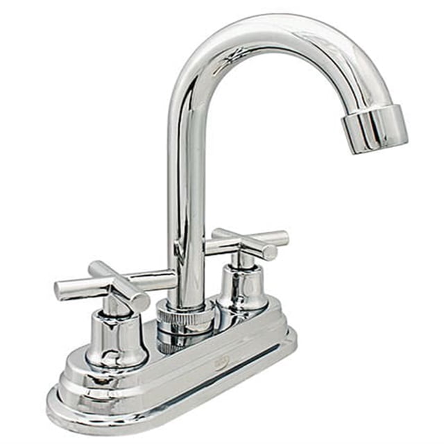 Llave Mezcladora Baño Lavabo Alfa Cromado de Acero Inoxidable Manerales Cruz