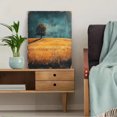 thumbnail image 5 of Qisvanset Framed Canvas Wall Art, 12x16 Inch Vintage Prairie Rustic Farmhouse Landscape Art, 5 of 5