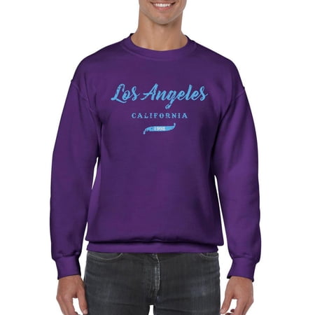 Los Angeles 1998 Banner. Sweatshirt Men -Image by Shutterstock Male 3X-Large