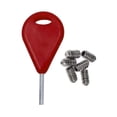 thumbnail image 4 of Llave de de surf con tornillo, accesorio de repuesto para deportes acuáticos, fácil de usar, de metal. Rojo, 4 of 8