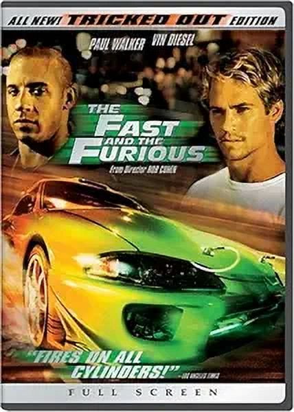 The Fast and the Furious [DVD] - Walmart.com