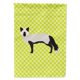 thumbnail image 1 of "Treasures BB7697CHF Silver Green Canvas House Flag, Size, Multicolor" Caroline's Treasures BB7697CHF, 1 of 1