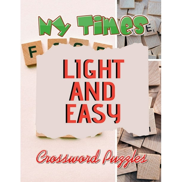 Ny Times Light And Easy Crossword Puzzles School Zone Big Spelling Grades 1 3 Workbook Kids