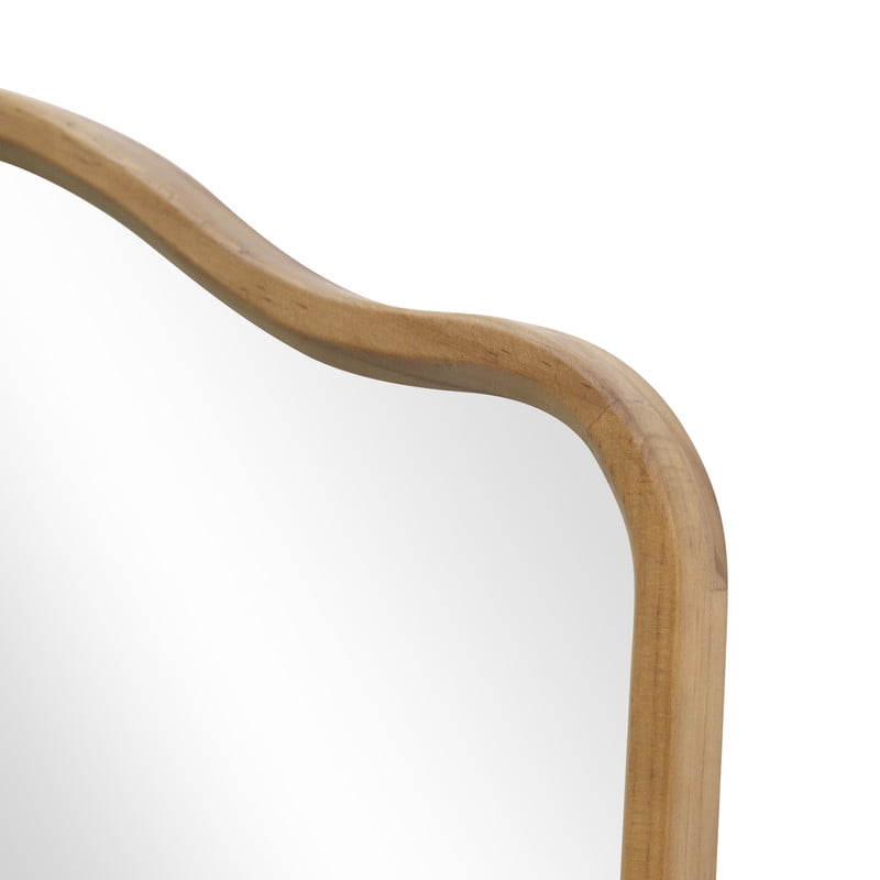 Better Homes & Gardens French Heritage 23x30 Natural Large Wall Mirror for Living Room
