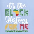 thumbnail image 6 of Wild Bobby It's The Black History For Me Black Pride Men Graphic Tee, Light Blue, 5X-Large, 6 of 6