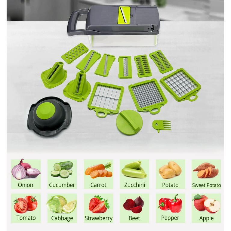 1 Multifunctional Vegetable Chopper Cutter Vegetable Dicer - Temu