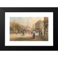 thumbnail image 2 of Emil Barbarini 18x13 Black Modern Framed Museum Art Print Titled - A Scene in Paris, 2 of 5