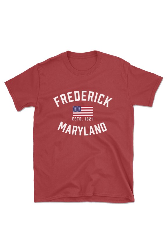 Frederick Maryland Patriot Men's Cotton T-Shirt
