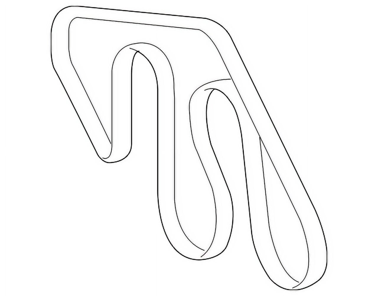 Genuine OE Toyota Serpentine Belt 90916-A2033