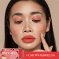 thumbnail image 1 of 3-In-1 Lipstick Eye Shadow Repairing Rouge Natural Peach Contouring Blusher Cream Blush Cheek, Skincare Lotion, 1 of 4