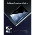 thumbnail image 4 of 2-Pack Fit For Back Camera Lens of Samsung Galaxy S21 Ultra (2021) BISEN Tempered Glass Screen Protector, Anti-Scratch, Anti-Shock, Shatterproof, Bubble Free, 4 of 6