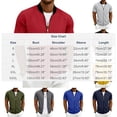thumbnail image 3 of LIaqionyy Mens Short Sleeve Jacket Casual Summer Zip up Solid Color Outerwear Workout Jackets with Pocket, 3 of 8