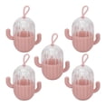 thumbnail image 3 of Soporte para huevos de belleza, 5 piezas con forma de cactus, caja de almacenamiento para polvos de belleza, caja de almacenamiento para huevos de belleza, rendimiento sólido, 3 of 9