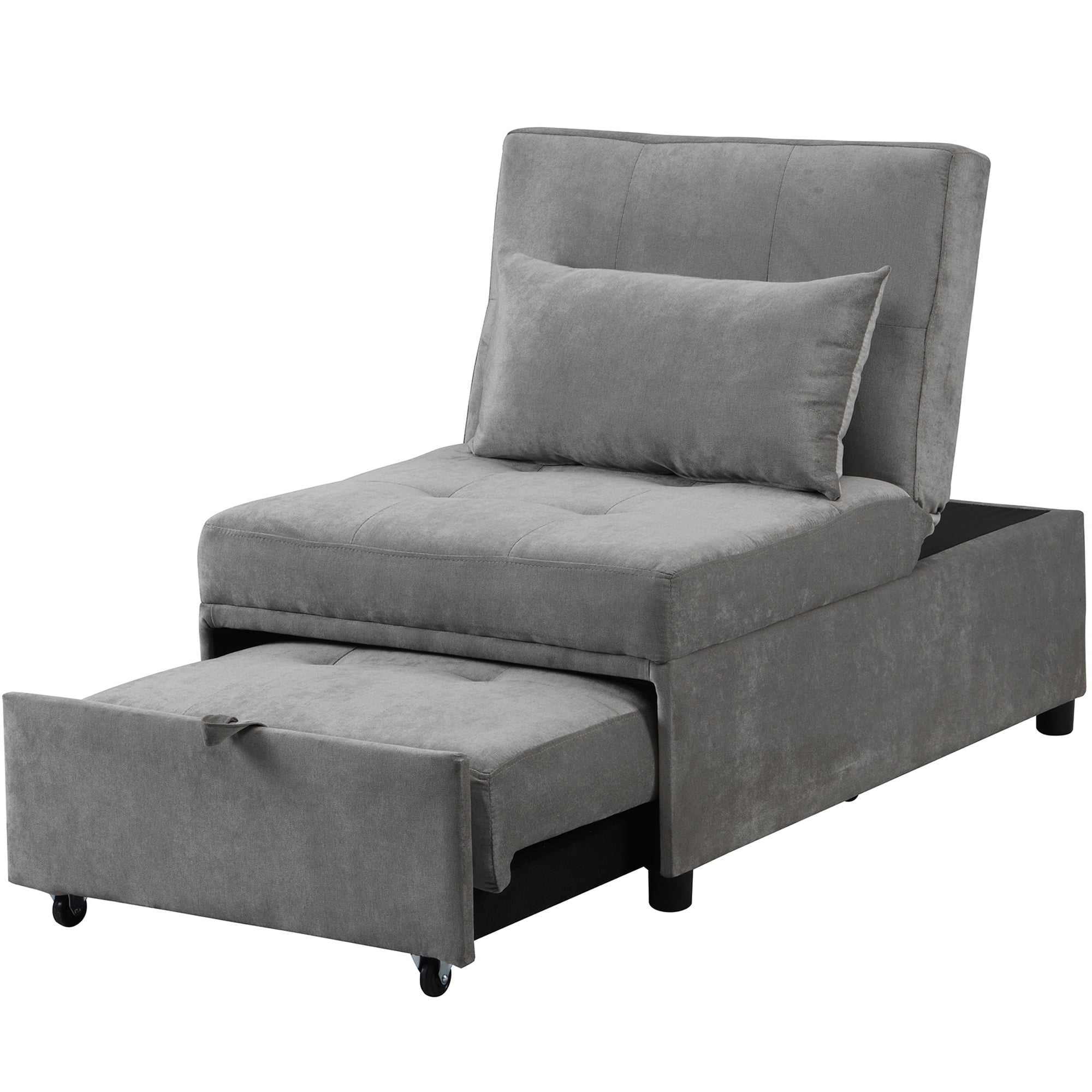 SYNGAR Sleeper Futon Sofa Bed, 4 in 1 Convertible Lounge Chair Multi