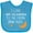 Turquoise, variant on Inktastic I Love My Glamma to the Moon and Back Boys or Girls Baby Bib