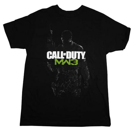 Bioworld - Call Of Duty MW3 Modern Warfare 3 Gunner Class Logo Game T-Shirt - Walmart.com