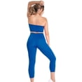 thumbnail image 2 of Women's MeMoi MSM-110 SlimMe Seamless High Waisted Shaping Legging (Heather Charcoal S), 2 of 4
