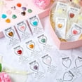 thumbnail image 3 of 24 Set Pocket Hug Token Bulk Celebration of Life Favor Heart Crystal Hug Card Organza Bag Pocket Heart Stone Greeting Card Keepsake Exchange Gift for Women Friend Colleague(Multicolor), 3 of 8