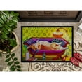 thumbnail image 3 of Carolines Treasures 7406JMAT Corgi Home Alone Doormat 24x36 36"L x 24"W multicolor, 3 of 4