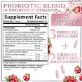thumbnail image 2 of Probiotics for Women Digestive Health Support - 16 Strains Women's Vaginal Probiotic with Prebiotics, Cranberry, PH, Immune Support, Urinary, & Feminine Health Support - USA Bottled - 120 Capsules, 2 of 9