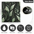 thumbnail image 4 of Front Dishwasher Magnet Sticker Cover Decorative Appliances Stickers Green Leaves Branches Black Refrigerator Skins Dishwasher Panel Decals, 4 of 6