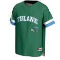 thumbnail image 2 of Men's GameDay Greats Green Tulane Green Wave Spirit Baseball Jersey, 2 of 4