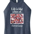 thumbnail image 3 of Forrest Gump - Life Is Like A Box Of Chocolates - Juniors High Neck Tank Top, 3 of 5