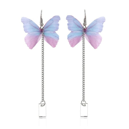 KABOER 2019 New Long Butterfly Earrings for Women Delicate Pearl Cute Earrings Elegant Korean Fashion Jewelry Joker DAMA (Best Fashion Sites 2019)