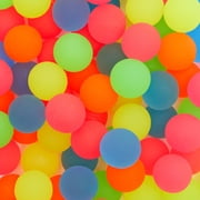 Juvale Bouncy Balls for Kids - Bulk Neon Rubber Bouncy Balls for Party Favors & Prizes - 100 Pack, 1 in (25mm) Multicolor