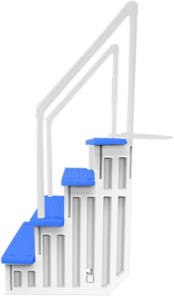 Aqua Select Everest Above Ground Pool Step, Blue