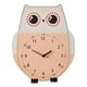 thumbnail image 2 of Reloj colgante de pared de con forma de dibujos animados decorativos para , hogar que no hace tictac, decoración de guardería construcción Búho Baoblaze Relojes de pared, 2 of 7