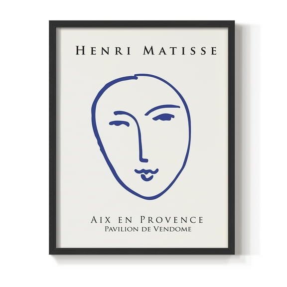 Matisse XLIX Framed Print - Solid Wood