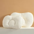 thumbnail image 5 of Knit Neck Pillow - White Polyester with Recycled Fiber Filling, 50x30x7cm (19.68x11.89x2.75in), Soft & Supportive for Back Side Stomach Sleepers, Machine Washable, 1PC, 5 of 7
